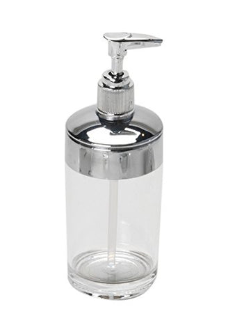 Park Avenue Deluxe Collection Park Avenue Deluxe Collection Clear with Chrome-Colored Trim Rib-Textured Lotion Pump