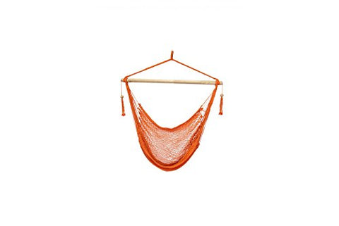 Patio Bliss Island Rope Chair - Orange - Orange