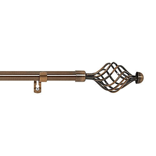 Ben&Jonah Collection Metallo Decorative Rod & Finial Odyssey 28-48