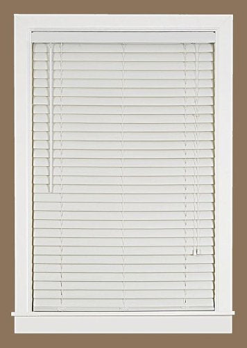 Park Avenue Collection Luna 2 inch Vinyl Venetian Blind with 2 in. Valance 29x64 - White