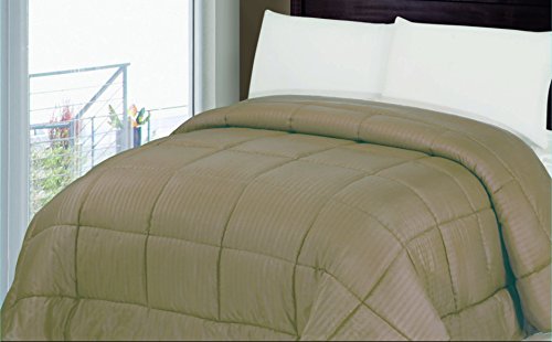 Ben&Jonah Designer Plush Twin (66 inch x 86 inch ) 1 Piece Embossed Comforter - Navy