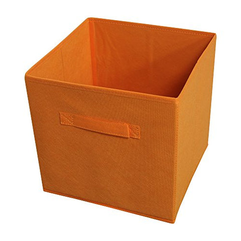 Ben&Jonah Collection Collapsible Storage Bins - Orange - 4 Bins Per Pack