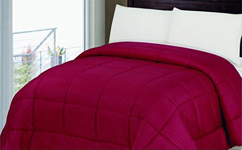 Ben&Jonah Designer Plush Queen (86 inch x 86 inch ) 1 Piece Embossed Comforter - Chocolate