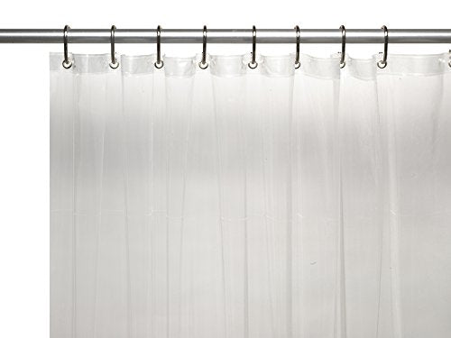 Park Avenue Deluxe Collection Park Avenue Deluxe Collection Shower Stall-Sized inch Clean Home inch Liner in Super Clear