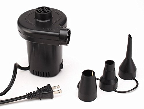 Sweet Dreams Sleepover Collection Double Height Queen Air Mattress with Electirc Air Pump (80 inch x 60 inch )