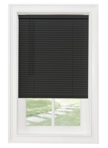 Ben&Jonah Collection Cordless GII Morningstar 1 inch Mini Blind 31x64 - Black