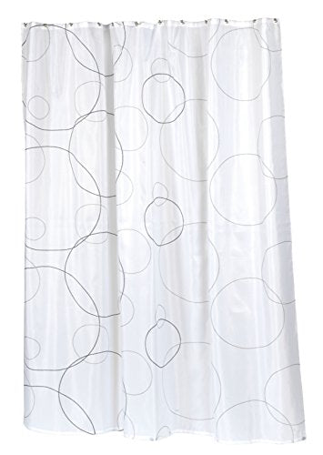 Royal Bath Buble Ava Design Fabric Shower Curtain Size: 70 inch x 72 inch