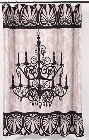 BenandJonah Collection Fabric Shower Curtain 70 x 72 inch  Brighten the Room Luminere