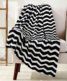 Luxurious Zigzag Modern Chevron Micro Fleece Blanket
