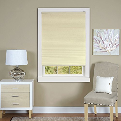 Ben&Jonah Collection Cordless Honeycomb Cellular Pleated Shade 27x64 - Alabaster