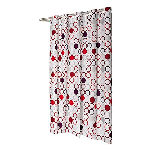 Park Avenue Deluxe Collection Shower Stall-Sized EZ-ON? inch Bohemia inch Polyester Shower Curtain