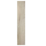 Luxurious Vinyl 48" Floor Plank Light Oak color interlocking easy installation, covers 24.03 sqft