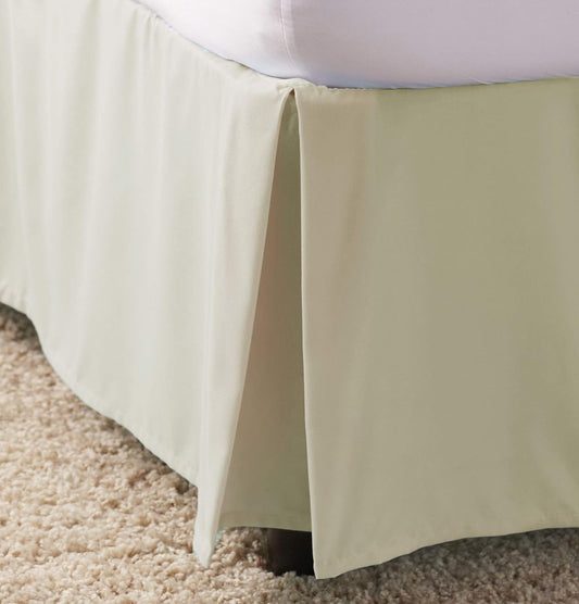 Simple Elegance 1500 Series Solid Bed Skirt with 14" Drop