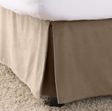 Simple Elegance 1500 Series Solid Bed Skirt with 14" Drop