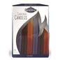 Lamp Lighters Ultimate Judaica Chanukah Candles - Executive Collection - 45 Pack -  6 inch Tall