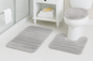 FonteLusso 3-Piece Bath Rug Set – Plush, Slip-Resistant, Machine Washable