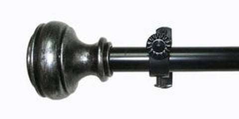 Traditional Elegance Decorative Rod & Finial Yorkshire 28-48