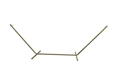 Patio Bliss Hammock Stand 15 ft. GALVANIZED Steel- Taupe - Taupe