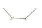 Patio Bliss Hammock Stand 15 ft. Steel- Taupe - Taupe