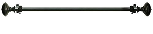 Park Avenue Collection Buono II Decorative Rod & Finial Othello Mocha 28-48