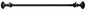 Park Avenue Collection Buono II Decorative Rod & Finial Othello Mocha 28-48