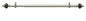 Park Avenue Collection Camino Decorative Rod & Finial Aspen 48-86