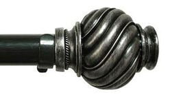 Ben&Jonah Collection Majestic Rod & Finial Caprice 36-72