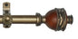 Ben&Jonah Collection Camino Decorative Rod & Finial Ava 48-86