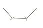Patio Bliss Hammock Stand 15 ft. Steel- Bronze - Bronze