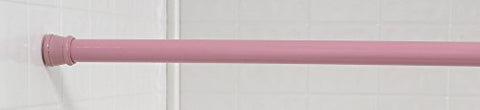 Royal Bath Steel Shower Curtain Tension Rod (41 inch  - 76 inch  Adjustable) - Rose