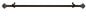 Park Avenue Collection Buono II Decorative Rod & Finial Jordan 28-48