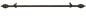 Park Avenue Collection Buono II Decorative Rod & Finial Lawson 28-48