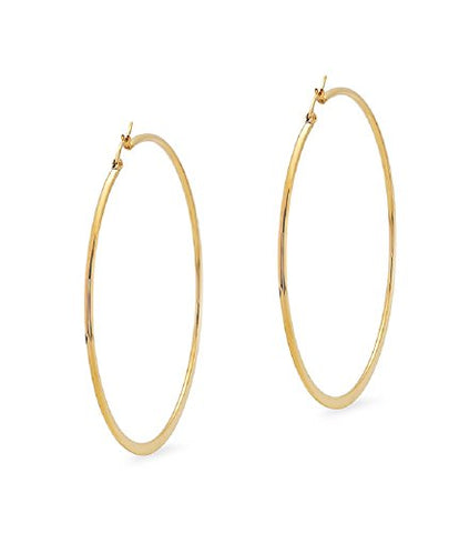 Ben and Jonah 18KT Gold Hoop Earrings