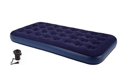 Park Avenue Collection Second Avenue Collection Twin Air Mattress with Electric Air Pump