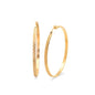 Ben and Jonah Ladies 18k Gold Plated 55mm Hoop Earrings