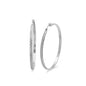 Ben and Jonah Ladies Stainless Steel 55mm Hoop Earrings