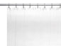 Splish Splash Extra Long 5 Gauge Vinyl Shower Curtain Liner with Metal Grommets In Frosty Clear Size 72 inch  Wide x 84 inch  Long