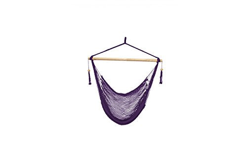Patio Bliss Island Rope Chair - Purple - Purple