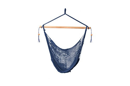 Patio Bliss Island Rope Chair - Blue - Blue