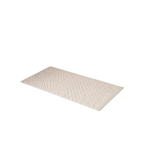 Park Avenue Deluxe Collection Park Avenue Deluxe Collection Medium (16'' x 28'') Slip-Resistant Rubber Bath Tub Mat in Bone