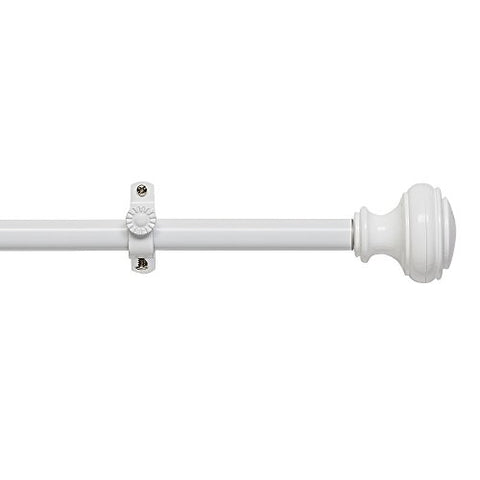 Ben&Jonah Collection Buono II Decorative Rod & Finial Bradford White 28-48