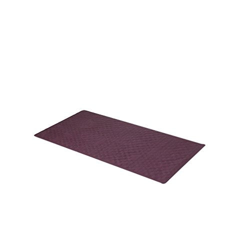 Park Avenue Deluxe Collection Park Avenue Deluxe Collection Large (18'' x 36'') Slip-Resistant Rubber Bath Tub Mat in Burgundy