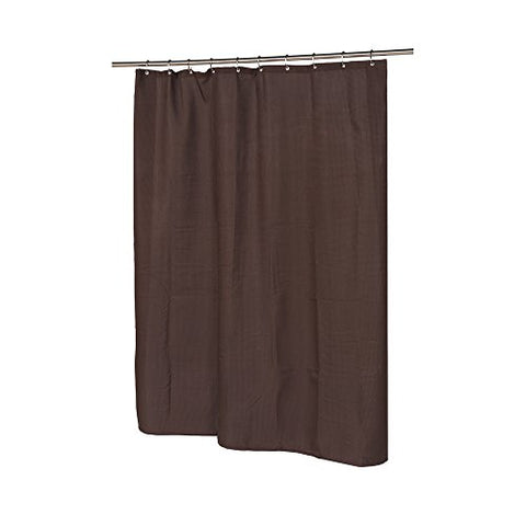 Park Avenue Deluxe Collection Park Avenue Deluxe Collection  inch Waffle Weave inch  Polyester Curtain in Brown