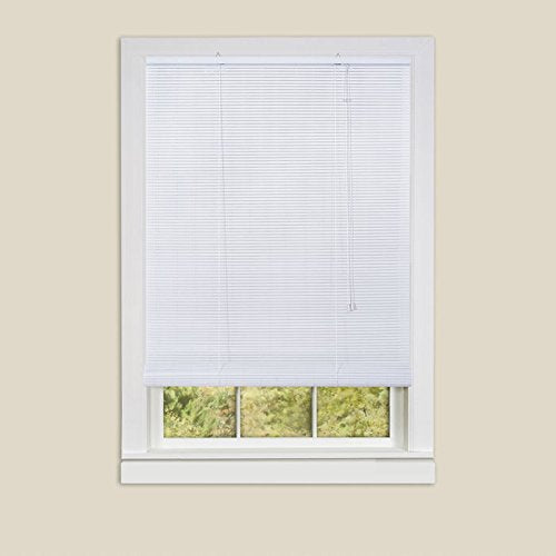Park Avenue Collection Eclipse Vinyl Roll-Up Blind 72x72 - White