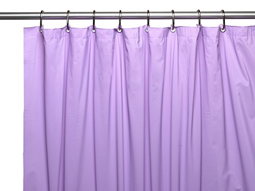 Royal Bath Heavy 4 Gauge Vinyl Shower Curtain Liner with Weighted Magnets and Metal Grommets (72 inch  x 72 inch ) - Lilac