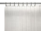 Royal Bath Extra Heavy Stall Sized 10 Gauge Vinyl Shower Curtain with Metal Grommets (54 inch  x 78 inch ) - Super Clear