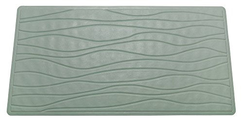 Royal Bath Slip Resistant Rubber Bath Mat (13 inch  x 20 inch ) - Sage