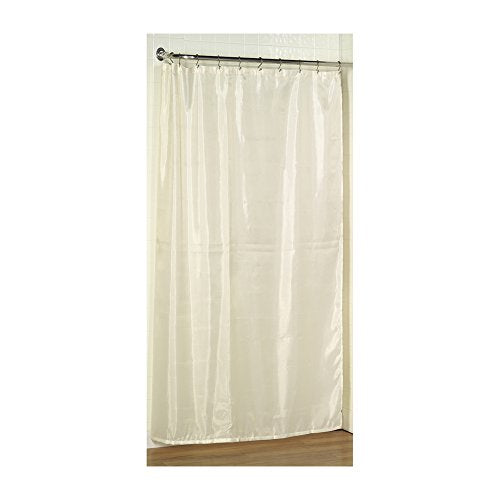 Park Avenue Deluxe Collection Park Avenue Deluxe Collection Shower Stall-Sized Polyester Shower Curtain Liner in Ivory