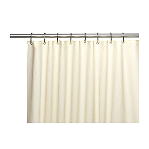 Park Avenue Deluxe Collection Park Avenue Deluxe Collection Standard-Sized  inch Clean Home inch  PEVA Liner in Ivory