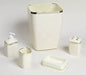 Royal Bath 5-Piece Plastic Bath Accessory Set (Ivory/Gold)